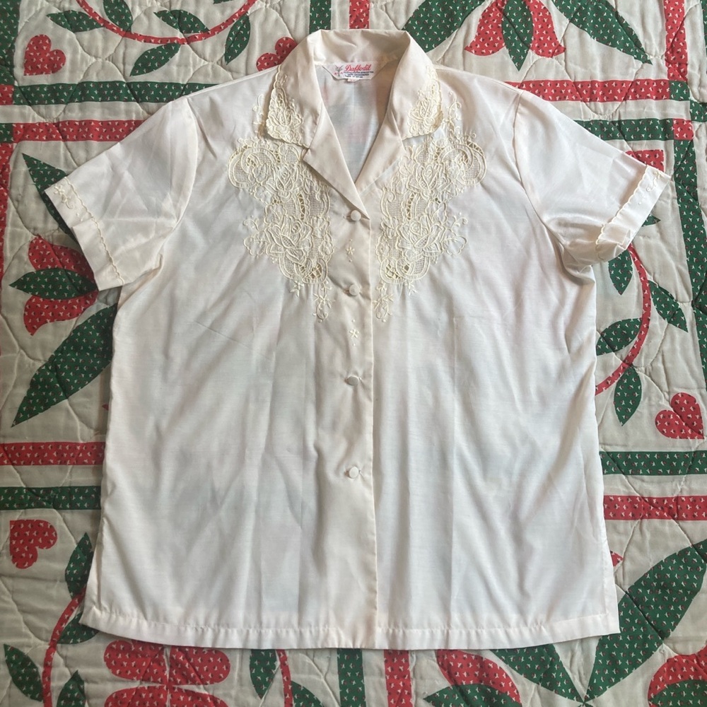 70’s embroidered blouse